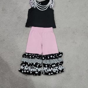 Girls tank and pants set